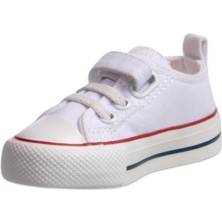 Bebek Velcro Beyaz Sneaker