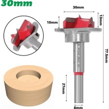 Mingjin Shop 1 30MM Tarzı 1 Adet Çapı Ayarlanabilir Karbür Matkap Uçları Menteşe Delik Açıcı Sıkıcı Bit Uçlu Delme Aracı Ağaç Işleme Kesici (Yurt Dışından)