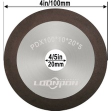 Mingjin Shop 1 320 Kum Stili SIYAH100X20X8X5MM Elmas Taşlama Tekerleği Kesme Diski Reçine Bond Öğütücü Tungsten Çelik Freze Kesici Bileyici mm 1 Adet # (Yurt Dışından)