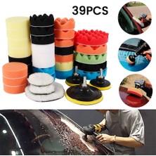 Mingjin Shop 1 Tip C-25 Adet Tarzı Araba Parlatma Pedleri Kiti Parlatıcı Ağda Aracı Parlatıcı Makinesi Pedi Çizikleri Kaldırır Eki Dremel Parlatma Pedi (Yurt Dışından)