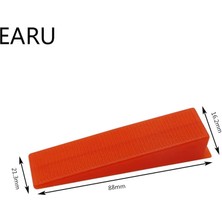 Mingjin Shop 1 Kırmızı Takozlar Plastik Seramik Karo Tesviye Sistemi Fayans Zemin Duvar Carrelage Araçları Paspayı Bulucu Tesviye Seviyesi (Yurt Dışından)