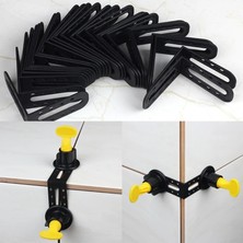Mingjin Shop 1 Fayans Paspayı Çapraz Tesviye Açısı Sistemi Çıkarılabilir Yeniden Kullanılabilir Ev Geliştirme Zemin Duvar Fayansları Aracı Aksesuarları (Yurt Dışından)