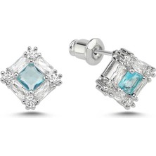 Merano Design Volga Turkuaz Küpe