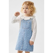 Tude Kids Yeni Sezon Kız Çocuk Kot Denim Jile/elbise