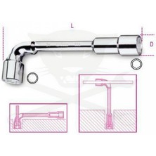 Beta 932 Pipo Anahtar 27x27mm