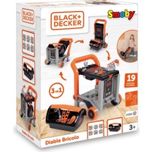 Smoby Black & Decker 3'ü 1 Arada Devil Workmate Çalışma Tezgahı 360219