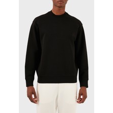 Emporio Armani Pamuk Karışımlı Bisiklet Yaka Regular Fit Sweat Erkek Sweat 3D1MDX 1jhsz 0030