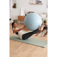 Decathlon Pilates Matı - M Boy - 15 mm - Haki - Confort 500