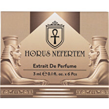 Horus Nefertem Aphrodisiaque, Dream, Blue Wolf, Elite Gentleman, Donna Bollante, Miss - 6'lı 3ml Keşif Seti -009