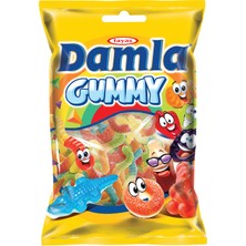 Tayaş Damla Gummy Worms Sour 1 Kg Jel Şeker