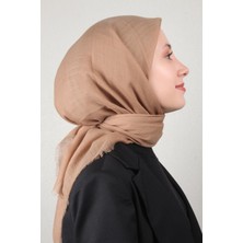 Eşarppark Pamuklu Trend Eşarp 9914-60 Sütlü Kahve