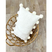 Miniminitoys Miniminitoys, Çocukodası Ponponlu Dekoratif Peluş Yastıuk