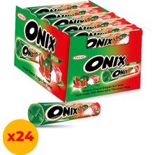 Tayaş Onix Salsa Karpuzlu Sert Şeker 22,4 gr x 24 Adet Kutulu