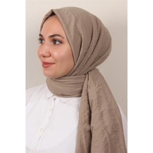 Eşarppark Fresh Pamuk Şal 1488-8 Koyu Taş