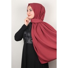 Eşarppark Medine Ipeği Şal Lux 1363-24 Gül Kurusu