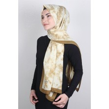 Cardion Medine Desenli Şal 1804-12 Gold