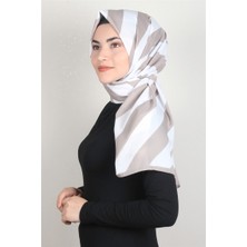 Cardion Medine Desenli Şal 1840-45 Şeritli Taş