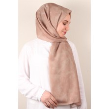 Eşarppark Soft Touch Şal Bulut Desen 2754-17 Sütlü Kahve