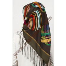 Eşarppark Piramit Püsküllü Eşarp 111-0023-09