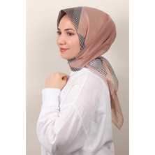 Eşarppark Coton & Silk Eşarp 3646-4 Rose