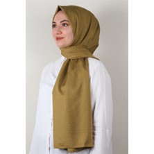 Eşarppark Jakarlı Ipeksi Şal 8084-18 Karamel