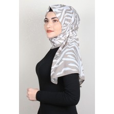 Cardion Medine Desenli Şal 1840-43 Zebra Taş