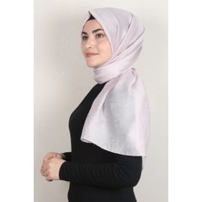 Piramit Milano Şal 1428-13 Açık Gümüş