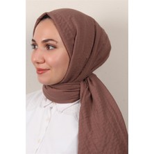 Eşarppark Fresh Pamuk Şal 1488-11 Koyu Pudra