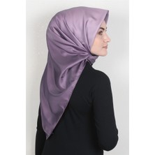 Piramit Dijital Eşarp 1355-10 Gül Kurusu