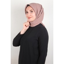 Eşarppark Alessa Pamuk Eşarp 2743-21 Koyu Pudra