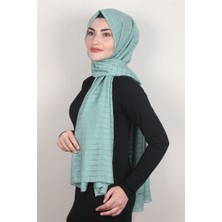 Eşarppark Ince Kareli Şal 2580-7 Cam Göbeği