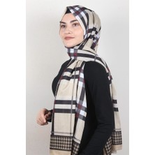 Eşarppark Gloria Soft Şal 2733-4 Ekose Gold
