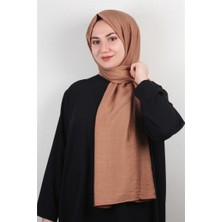Eşarppark Ince Kareli Şal 2580-40 Karamel