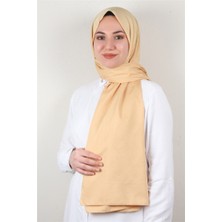 Eşarppark Jakarlı Ipeksi Şal 8085-7 Kavun Içi