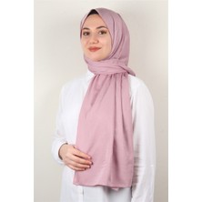 Eşarppark Jakarlı Ipeksi Şal 8085-29 Pudra