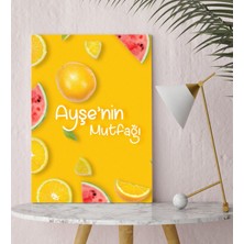 BK Kişiye Özel Mutfak Konseptli Kanvas Tablo 30X50CM-13