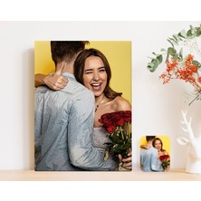 BK Kişiye Özel Yağlıboya Tasarımlı Kanvas Tablo 50X70CM