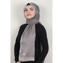 Piramit Elizya Simli Şal 4000-37 Miskli Kahve