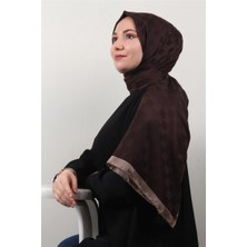 Eşarppark Lotus Ipeksi Şal 2746-26 Acı Kahve