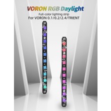 Archive Adet 3D Yazıcı Gün Işığı Pcb Kiti 5 V Rgb LED Bar Gün Işığı Bir Sopa Üzerinde Voron 0.1/0.2 Mikrometre Lamba Çubuğu 158MM (Yurt Dışından)