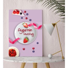 BK Kişiye Özel Mutfak Konseptli Kanvas Tablo 30X50CM-16