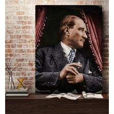 BK Kişiye Özel Atatürk Kanvas Tablo (50 x 70 Cm.) 34