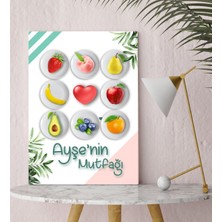BK Kişiye Özel Mutfak Konseptli Kanvas Tablo 30X50CM-15