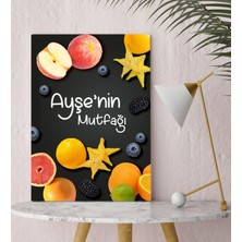 BK Kişiye Özel Mutfak Konseptli Kanvas Tablo 30X50CM-4