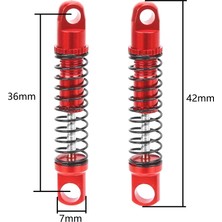 Archive D12 Rc Araba Için Metal Arka Amortisör Montajlı Sabit Koltuk Yükseltme Parçaları Aksesuarları, 3 (Yurt Dışından)