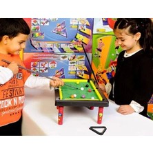 Evistro Çocuk Snooker ve Pool Set Bilardo Oyuncağı