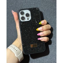 Miscase Apple iPhone 14 Pro Max Uyumlu Sw Ince Taşlı Elmas Işıltılı Telefon Kılıfı