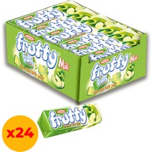 Tayaş Frutty Midi Elmalı Yumuşak Şeker 20 gr x 24 Adet Kutulu