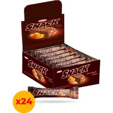 Tayaş Snack Sütlü Karamelli Nuga Bar 20 gr x 24 Adet Kutulu