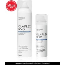 OLAPLEX No. 4d Clean Volume Detox Dry Shampoo Home & Away Duo - Ev ve Seyahat Için Kuru Şampuan Seti